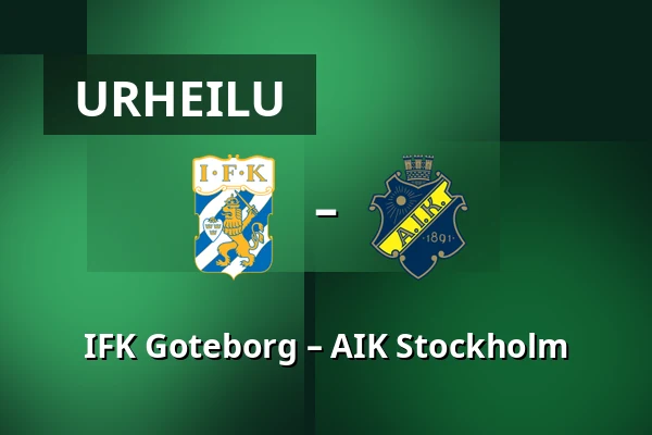 IFK Goteborg – AIK Stockholm — Gamla Ullevi, Göteborg
