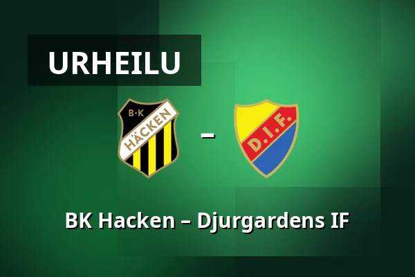 BK Hacken – Djurgardens IF — Nordic Wellness Arena, Göteborg