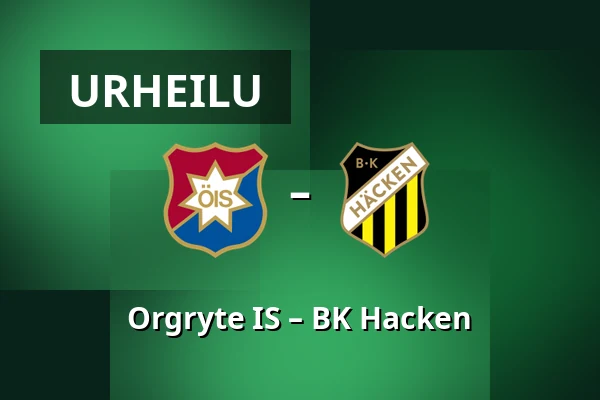 Orgryte IS – BK Hacken — Gamla Ullevi, Göteborg