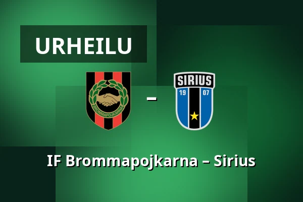 IF Brommapojkarna – Sirius