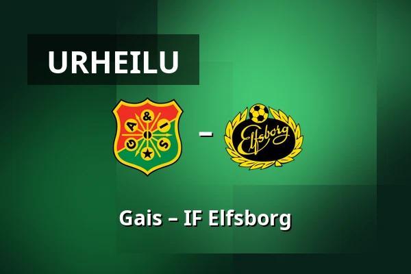 Gais – IF Elfsborg — Gamla Ullevi, Göteborg
