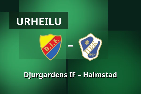 Djurgardens IF – Halmstad — 3Arena, Tukholma