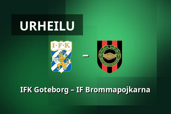 IFK Goteborg – IF Brommapojkarna — Gamla Ullevi, Göteborg
