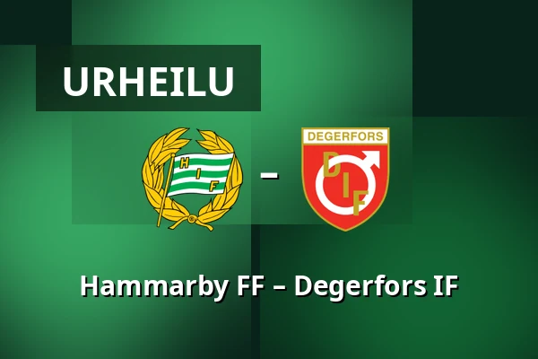 Hammarby FF – Degerfors IF — 3Arena, Tukholma