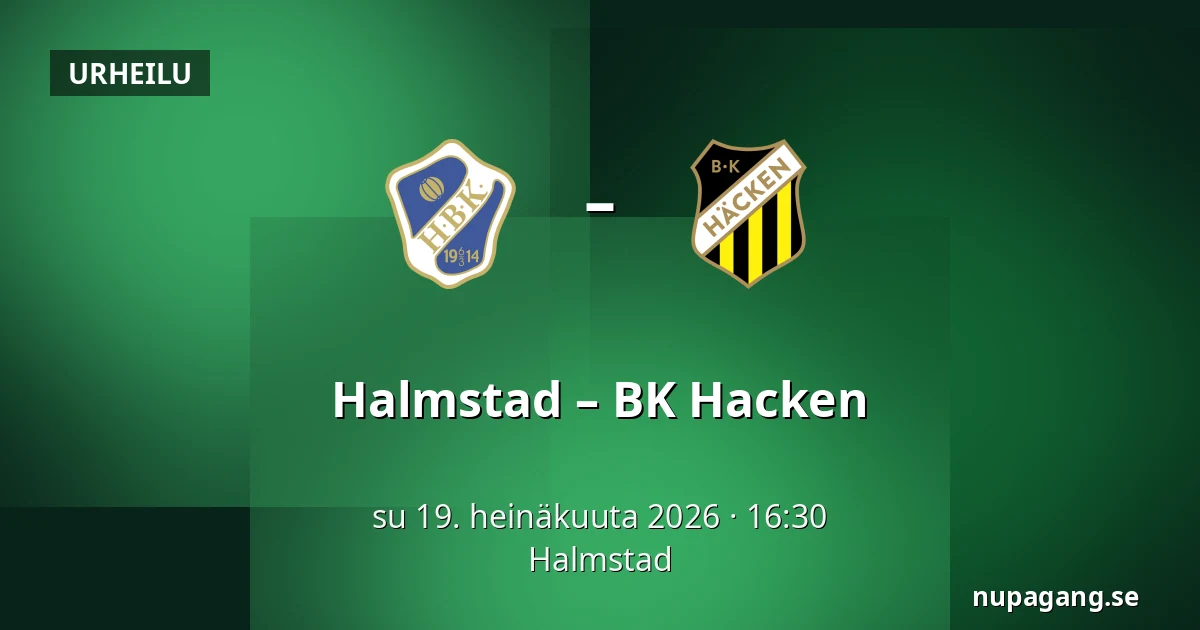 Halmstad – BK Hacken — Halmstad