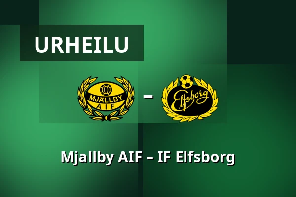Mjallby AIF – IF Elfsborg — Strandvallen, Sölvesborg