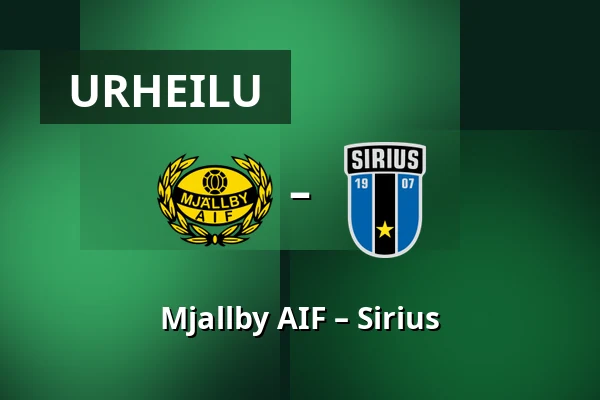 Mjallby AIF – Sirius — Strandvallen, Sölvesborg