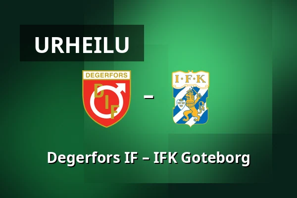 Degerfors IF – IFK Goteborg — Stora Valla, Degerfors