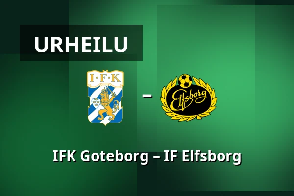 IFK Goteborg – IF Elfsborg — Gamla Ullevi, Göteborg