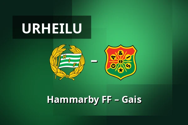 Hammarby FF – Gais — 3Arena, Tukholma