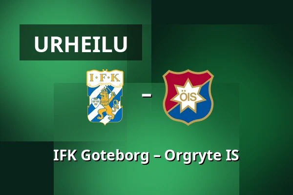 IFK Goteborg – Orgryte IS — Gamla Ullevi, Göteborg