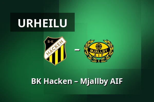 BK Hacken – Mjallby AIF — Nordic Wellness Arena, Göteborg