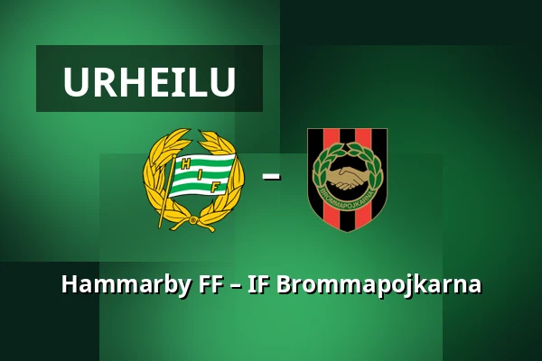 Hammarby FF – IF Brommapojkarna — 3Arena, Tukholma