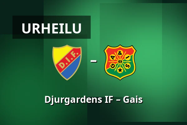 Djurgardens IF – Gais — 3Arena, Tukholma