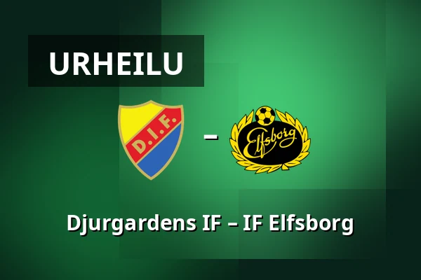 Djurgardens IF – IF Elfsborg — 3Arena, Tukholma