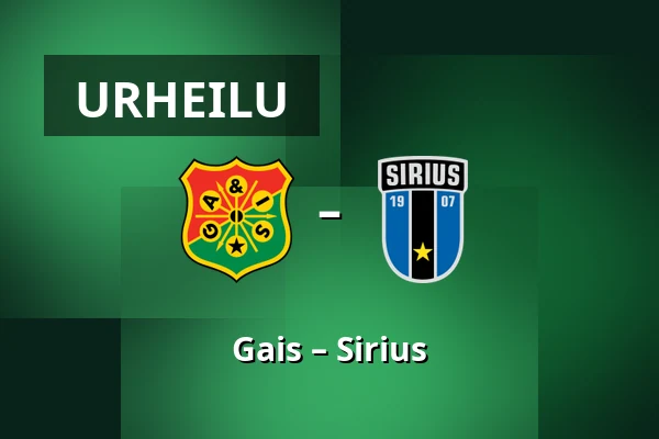 Gais – Sirius — Gamla Ullevi, Göteborg
