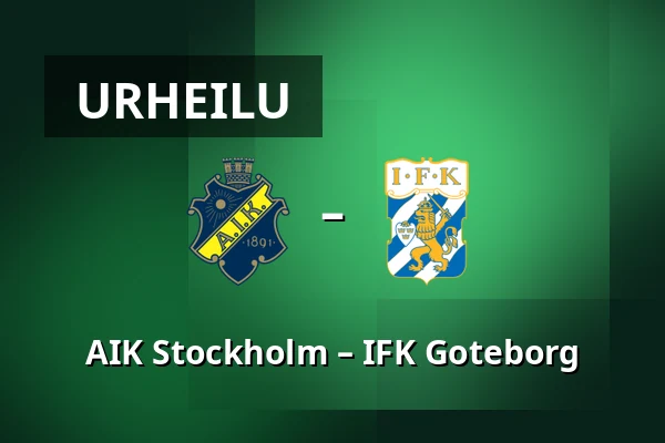 AIK Stockholm – IFK Goteborg — Strawberry Arena, Solna