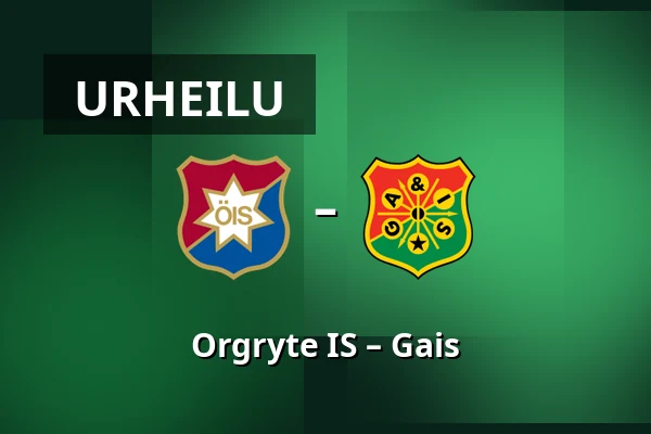 Orgryte IS – Gais — Gamla Ullevi, Göteborg