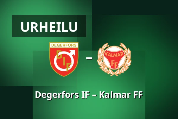 Degerfors IF – Kalmar FF — Stora Valla, Degerfors