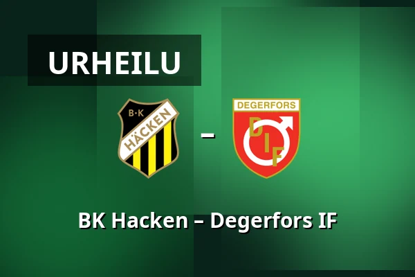 BK Hacken – Degerfors IF — Nordic Wellness Arena, Göteborg