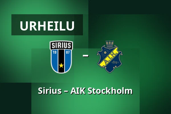 Sirius – AIK Stockholm — Studenternas IP, Uppsala