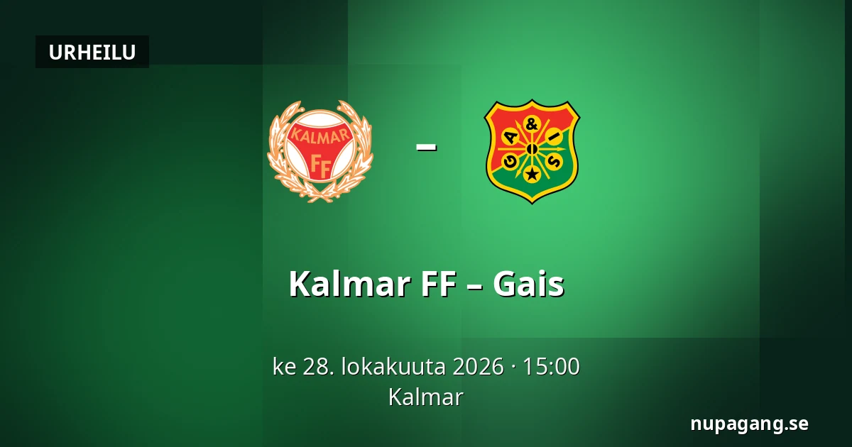 Kalmar FF – Gais — Kalmar