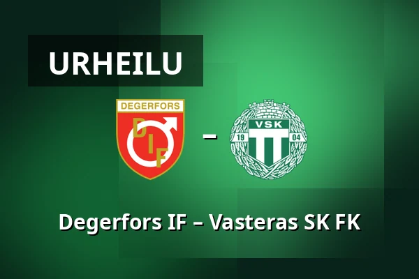 Degerfors IF – Vasteras SK FK — Stora Valla, Degerfors