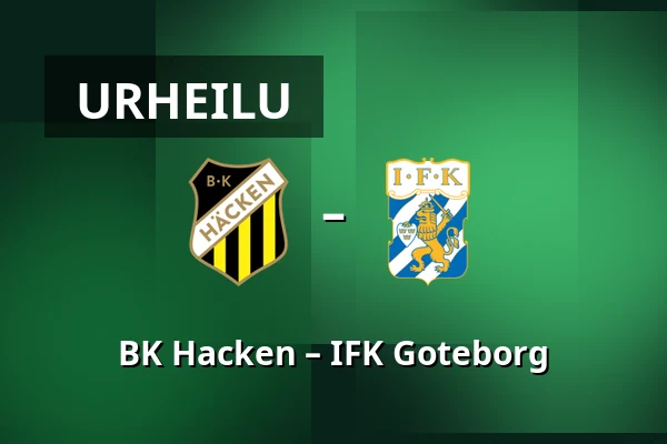 BK Hacken – IFK Goteborg — Nordic Wellness Arena, Göteborg