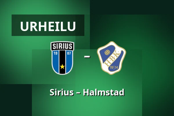 Sirius – Halmstad — Studenternas IP, Uppsala