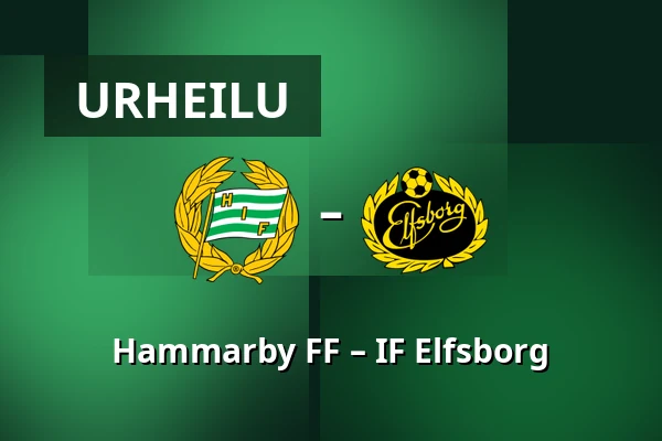 Hammarby FF – IF Elfsborg — 3Arena, Tukholma