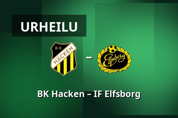 BK Hacken – IF Elfsborg — Nordic Wellness Arena, Göteborg