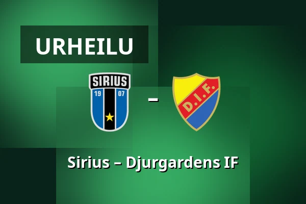 Sirius – Djurgardens IF — Studenternas IP, Uppsala
