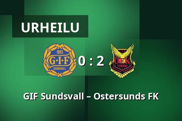GIF Sundsvall – Ostersunds FK — NP3 Arena, Sundsvall