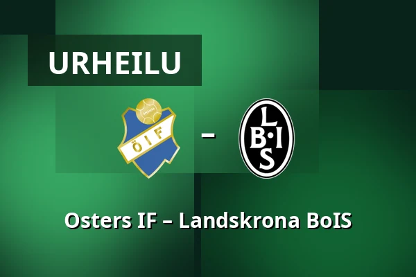 Osters IF – Landskrona BoIS — Visma Arena, Växjö