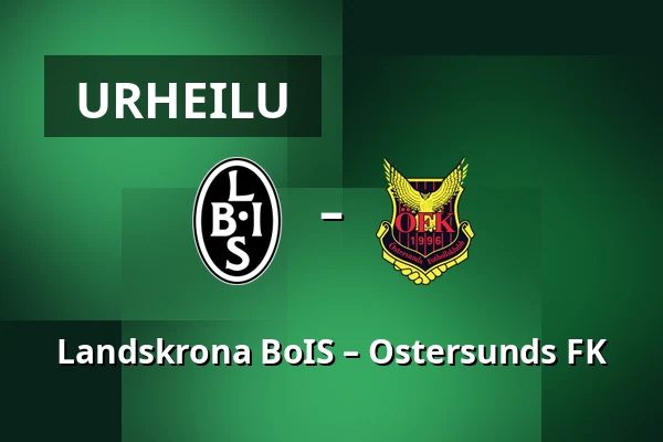 Landskrona BoIS – Ostersunds FK — Landskrona Idrottsplats, Landskrona