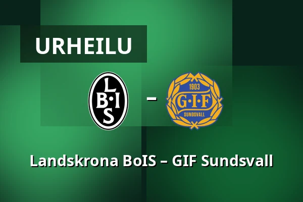 Landskrona BoIS – GIF Sundsvall — Landskrona Idrottsplats, Landskrona