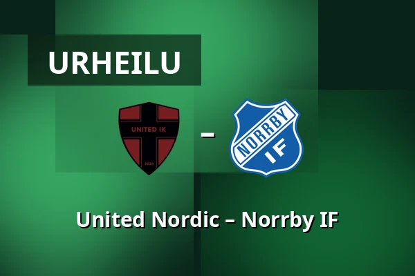 United Nordic – Norrby IF — Sodertalje Fotbollsarena, Södertälje