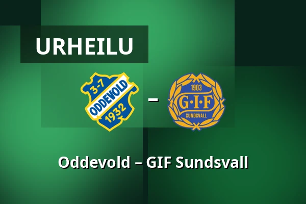 Oddevold – GIF Sundsvall — Rimnersvallen, Uddevalla