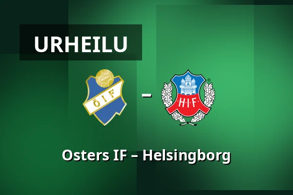 Osters IF – Helsingborg — Visma Arena, Växjö
