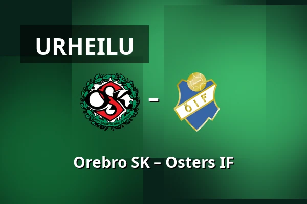 Orebro SK – Osters IF — Behrn Arena, Örebro