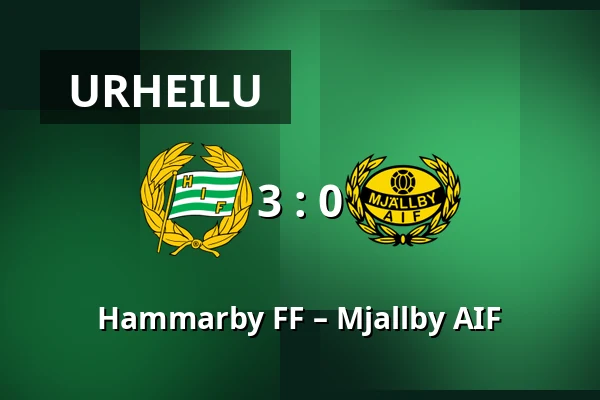 Hammarby FF – Mjallby AIF — 3Arena, Tukholma