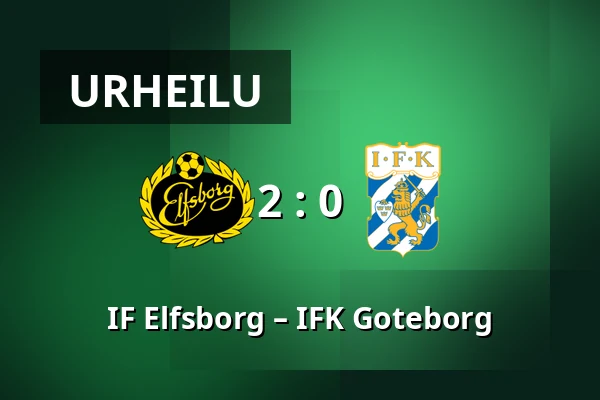 IF Elfsborg – IFK Goteborg — Borås Arena, Boras