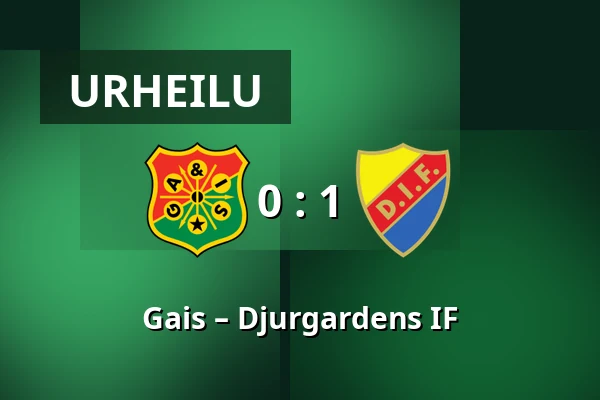 Gais – Djurgardens IF — Gamla Ullevi, Göteborg