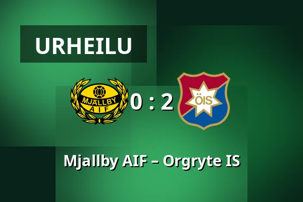 Mjallby AIF – Orgryte IS — Strandvallen, Hallevik
