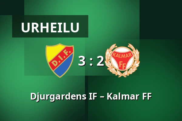 Djurgardens IF – Kalmar FF — 3Arena, Tukholma