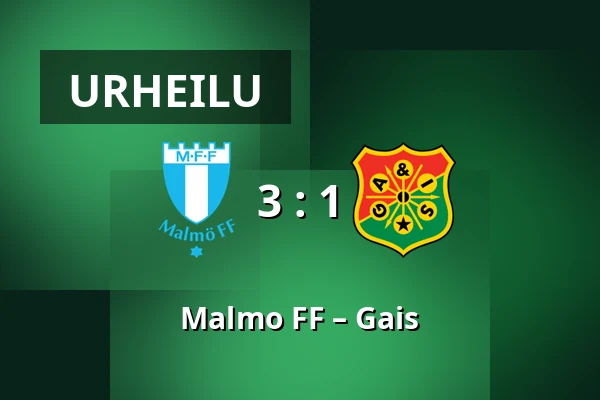 Malmo FF – Gais — Eleda Stadion, Malmö