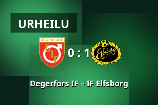 Degerfors IF – IF Elfsborg — Stora Valla, Degerfors