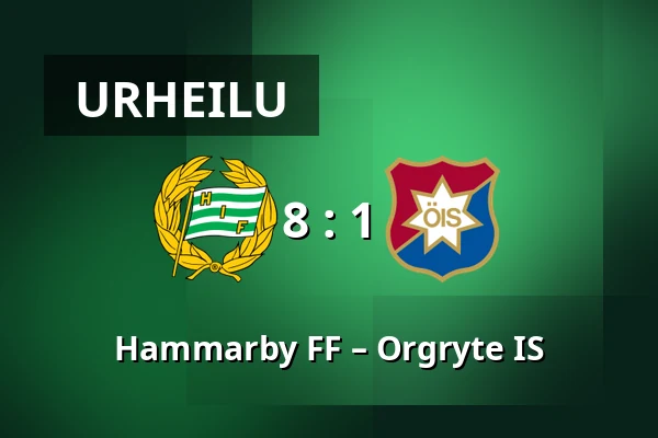 Hammarby FF – Orgryte IS — 3Arena, Tukholma