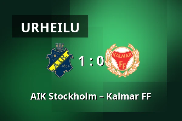 AIK Stockholm – Kalmar FF — Strawberry Arena, Solna