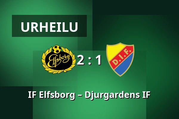 IF Elfsborg – Djurgardens IF — Borås Arena, Boras
